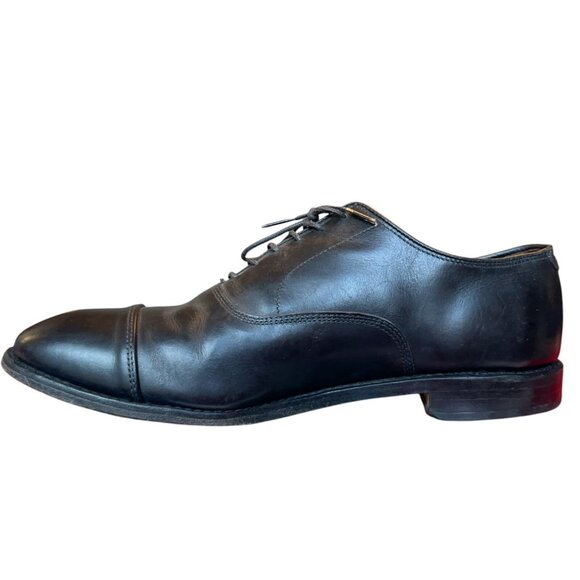 Allen Edmonds Park Avenue Black Leather Cap Toe Oxford Shoes Men Size 10 2E Wide main image 10